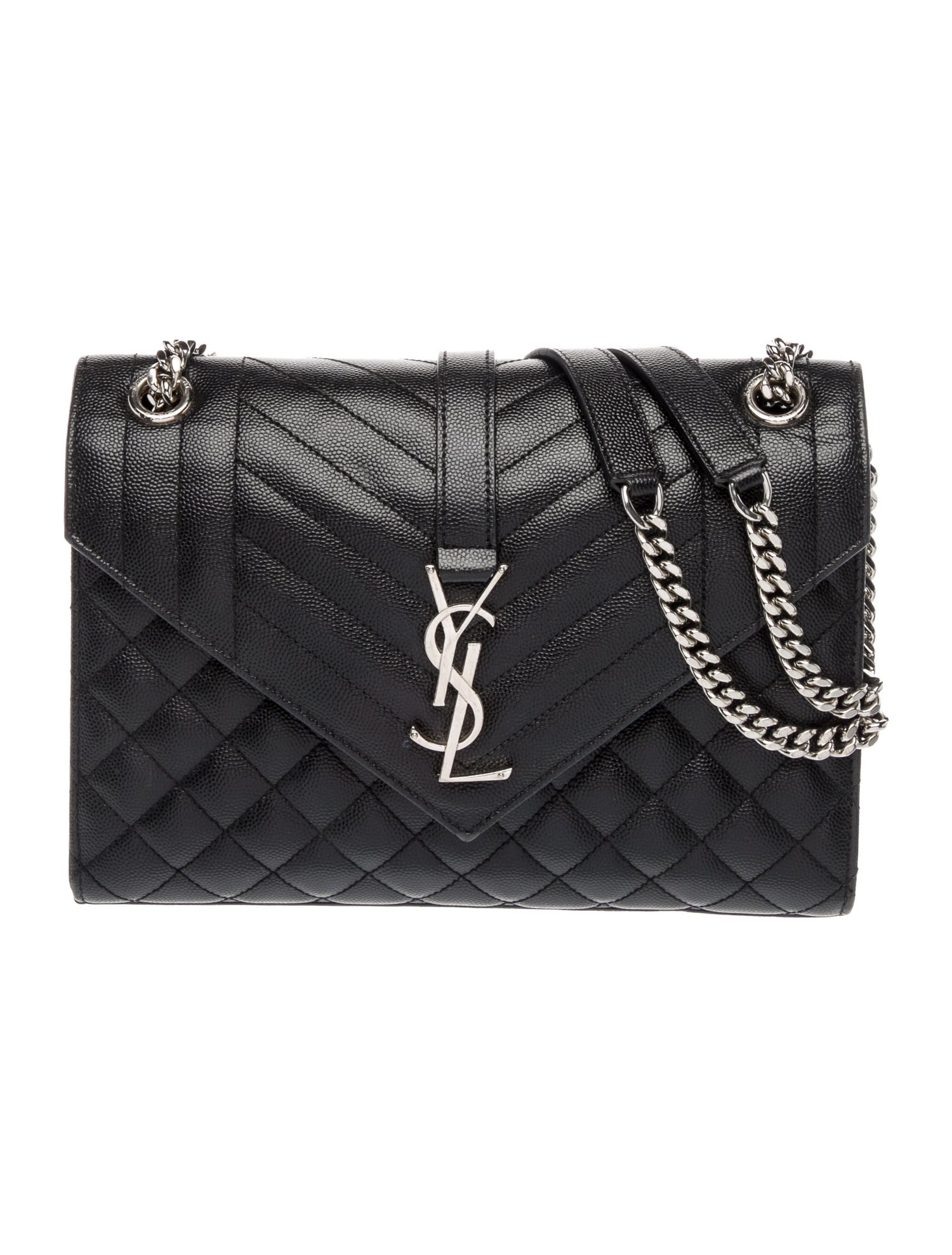 Saint Laurent Quilted Envelope Medium