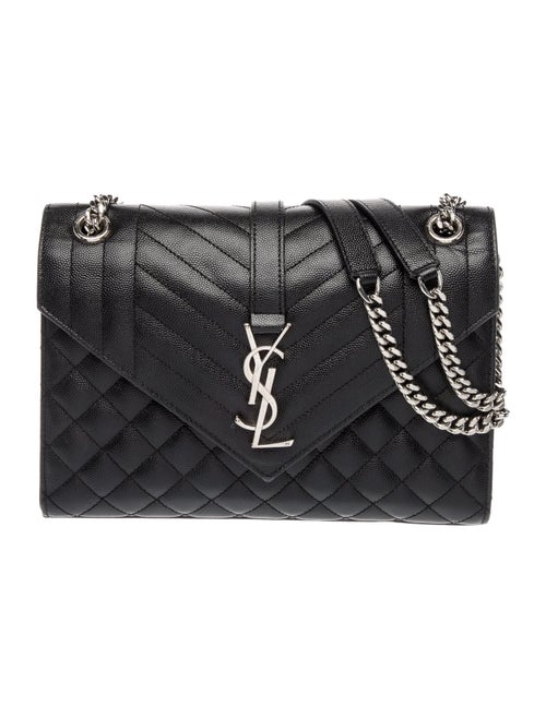 Saint Laurent Quilted Envelope Medium