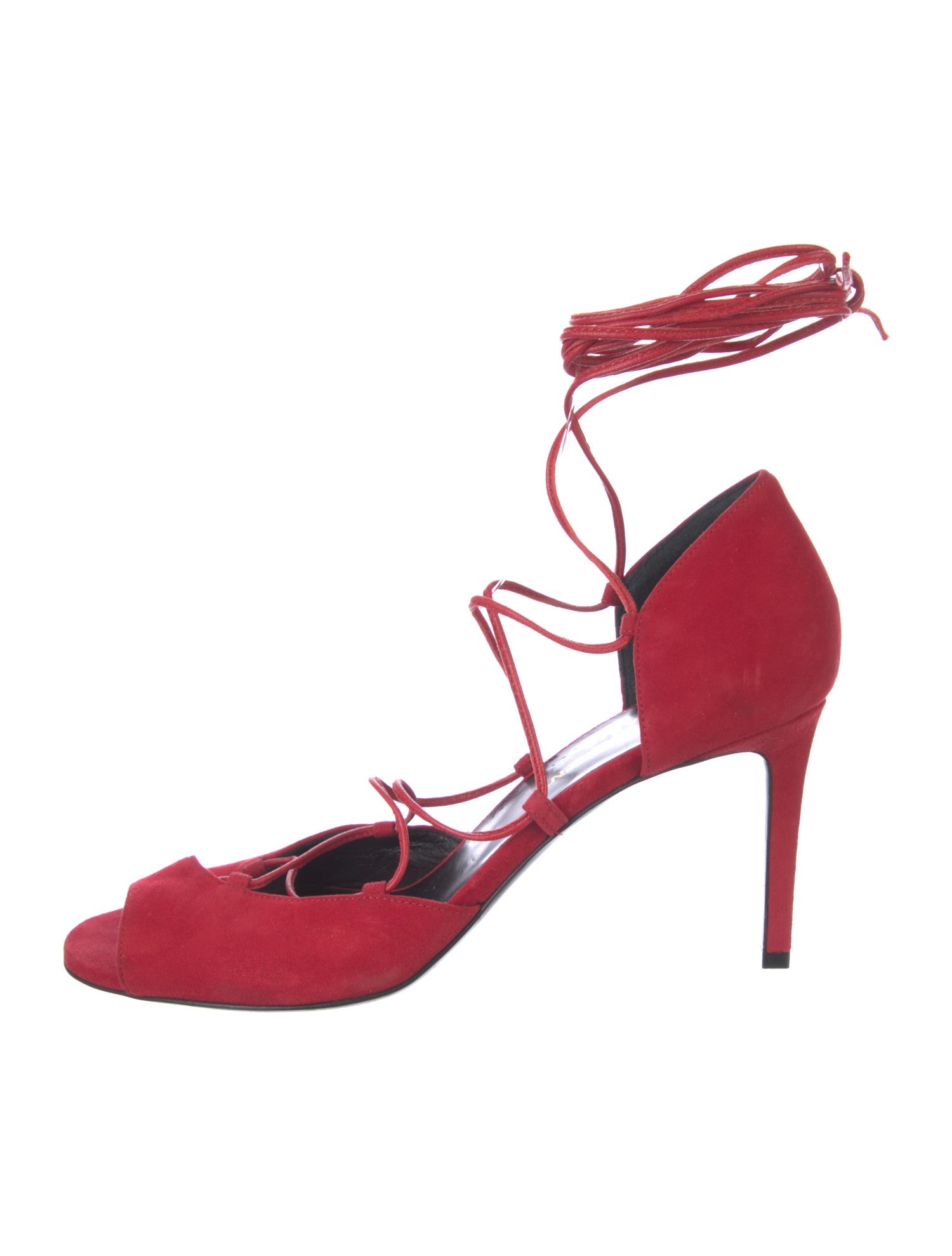 Saint Laurent Suede Sandals