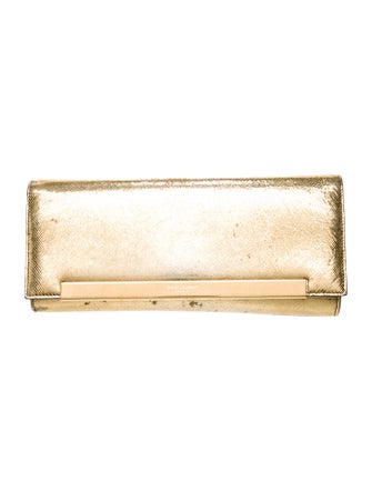 Saint Laurent Leather Clutch