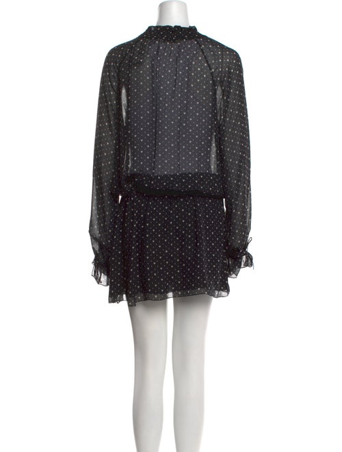 Saint Laurent Silk Mini Dress