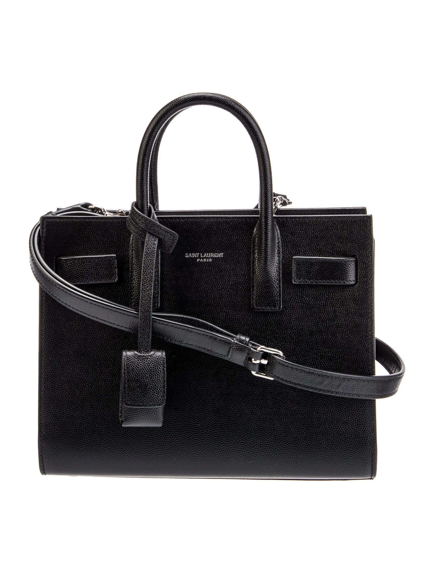 Saint Laurent Leather Sac De Jour Nano