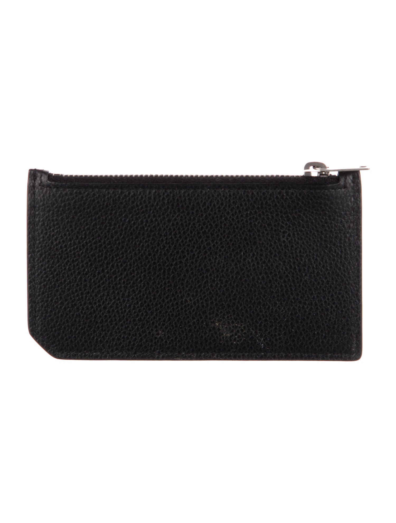 Saint Laurent Leather Colorblock Pattern Wallet
