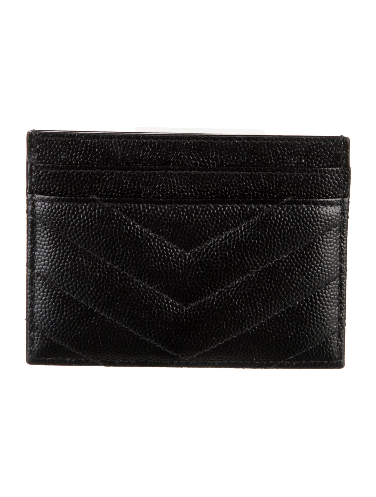 Saint Laurent 2022 Chevron Card Holder