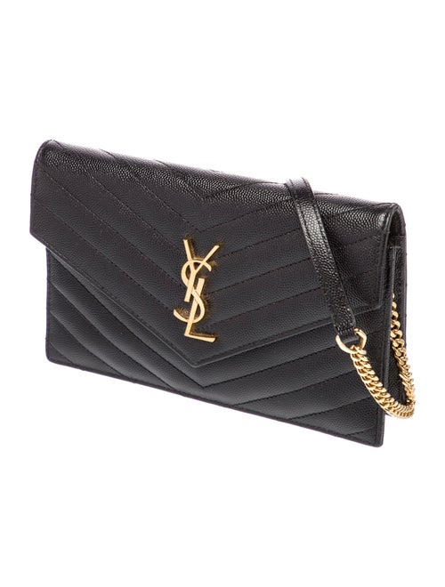 Saint Laurent Chevron Envelope