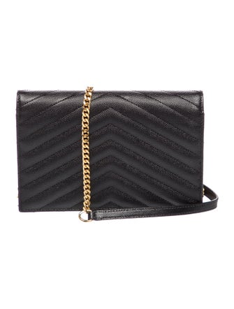 Saint Laurent Chevron Envelope