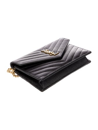 Saint Laurent Chevron Envelope
