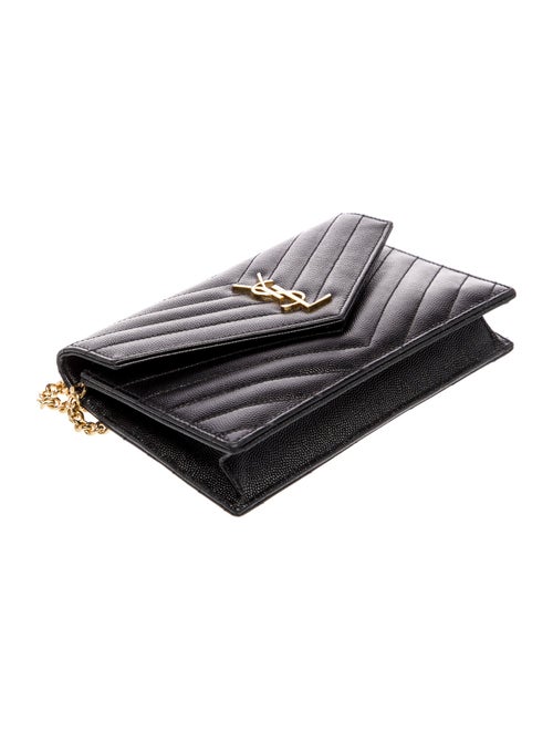 Saint Laurent Chevron Envelope