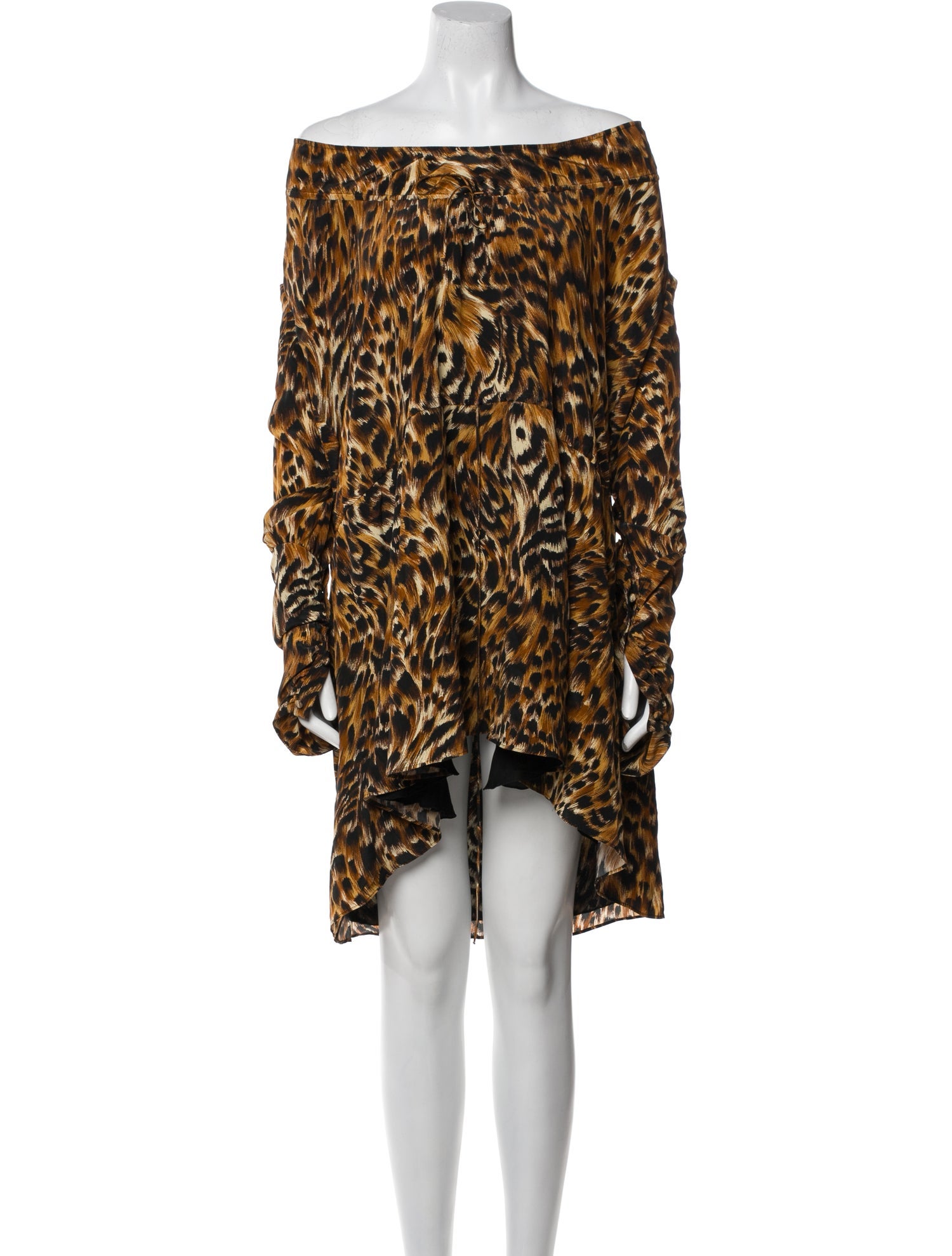 Saint Laurent Silk Mini Dress