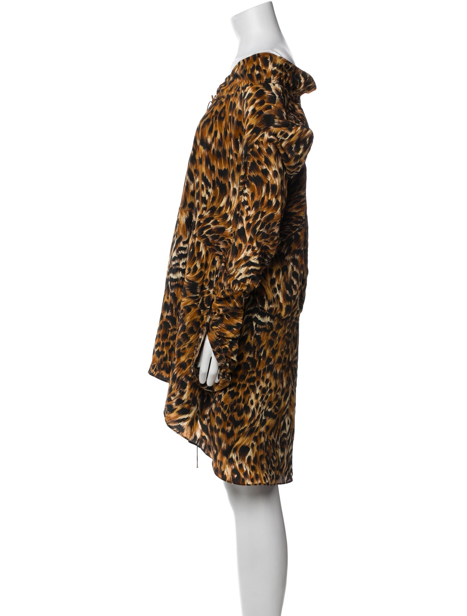 Saint Laurent Silk Mini Dress