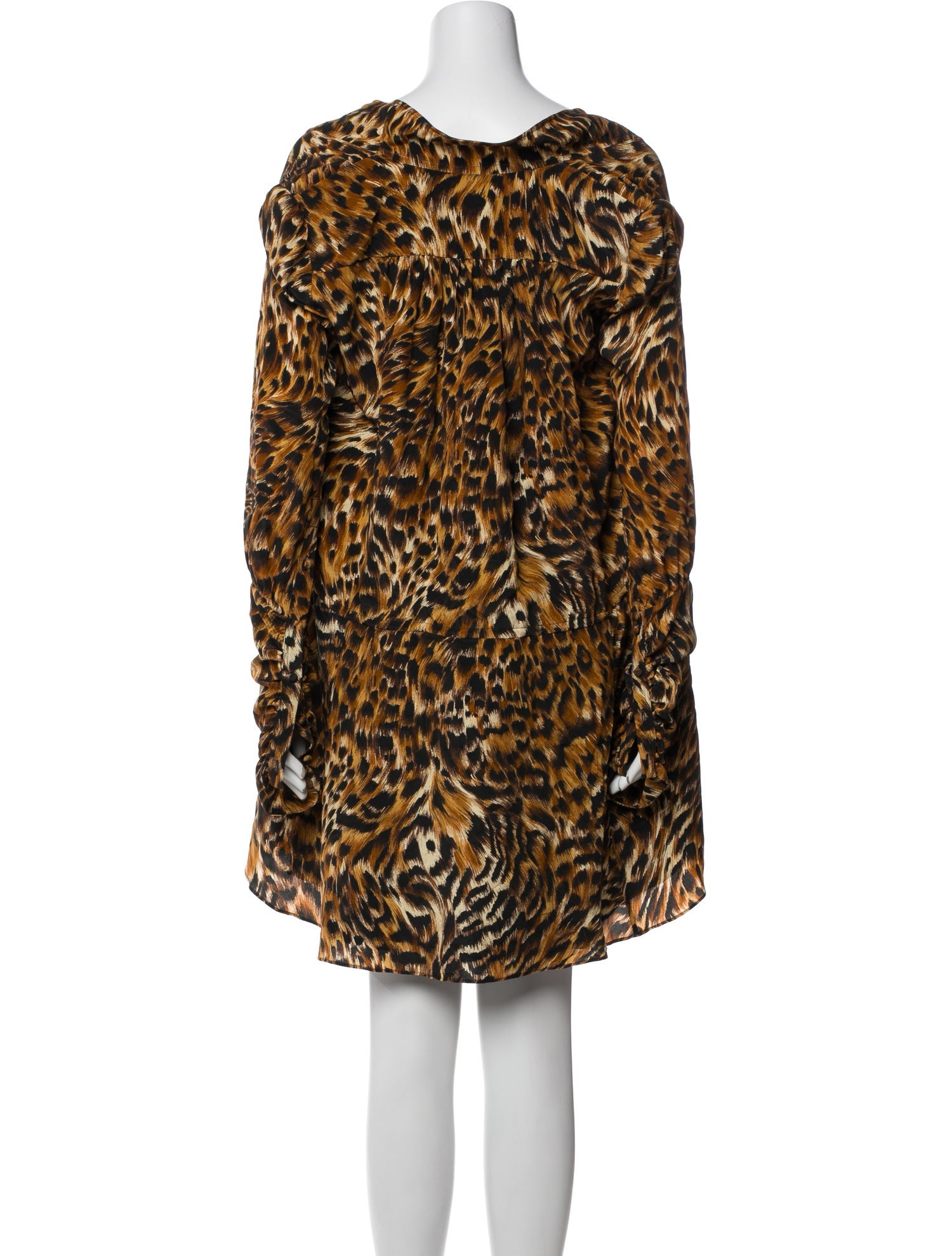 Saint Laurent Silk Mini Dress