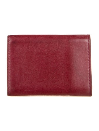 Saint Laurent 2017 Leather Compact Wallet