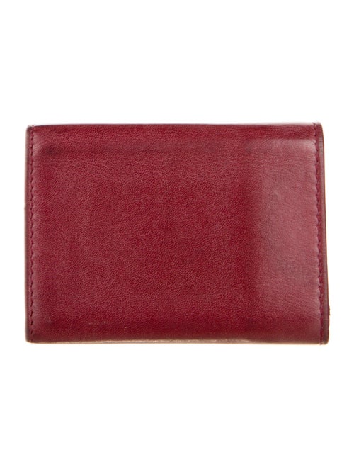 Saint Laurent 2017 Leather Compact Wallet