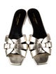 Saint Laurent Leather Slides