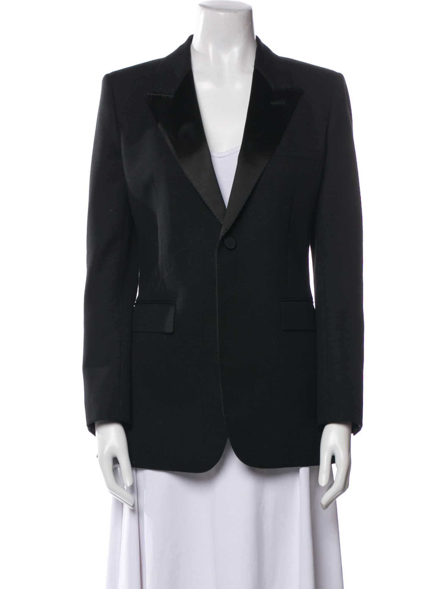 Saint Laurent Virgin Wool Blazer