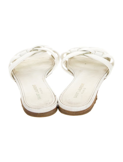 Saint Laurent Leather Slides