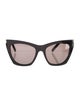 Saint Laurent Cat-Eye Tinted Sunglasses
