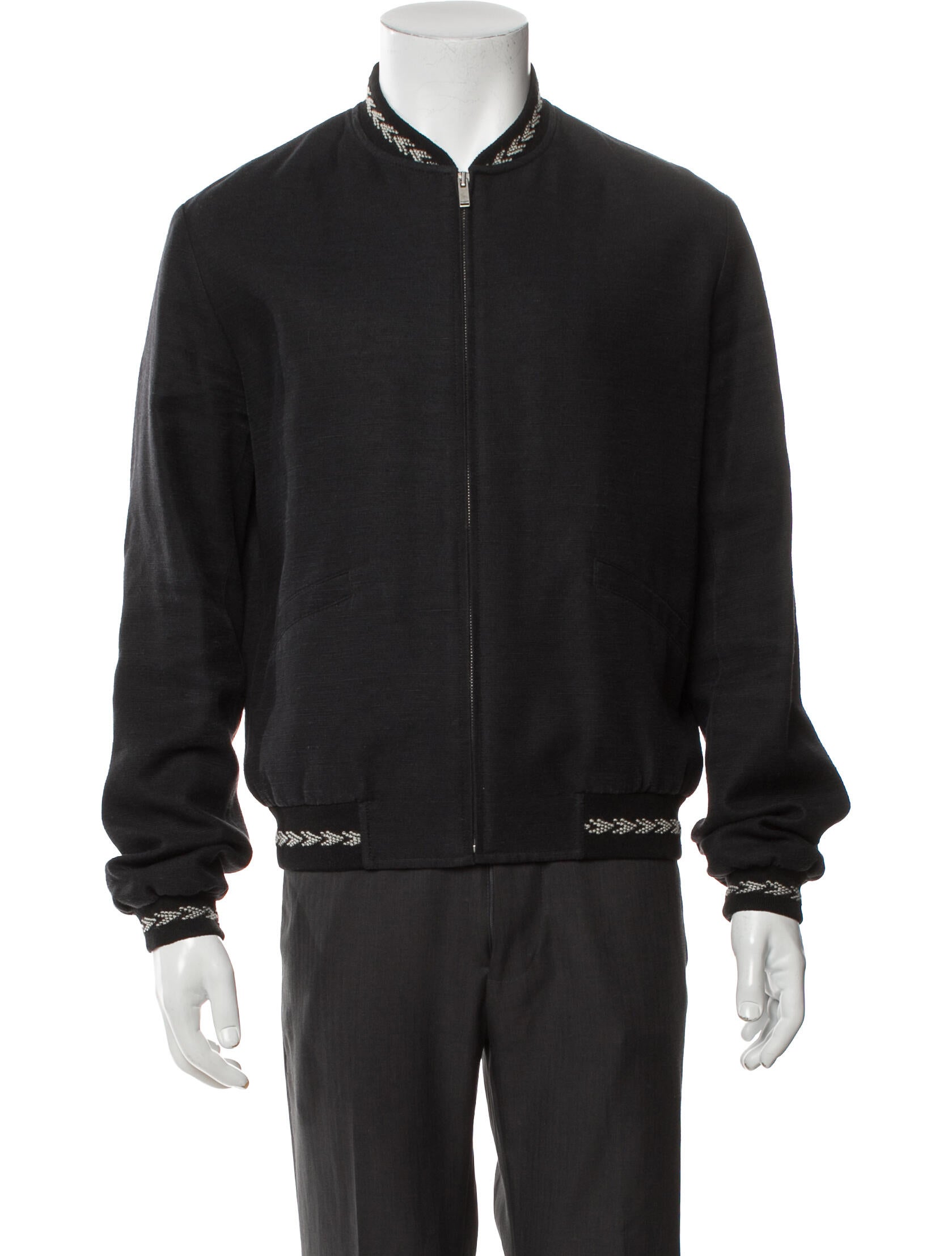 Saint Laurent 2017 Silk Bomber Jacket