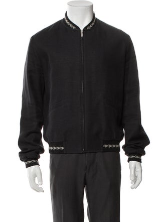 Saint Laurent 2017 Silk Bomber Jacket