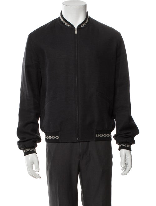 Saint Laurent 2017 Silk Bomber Jacket