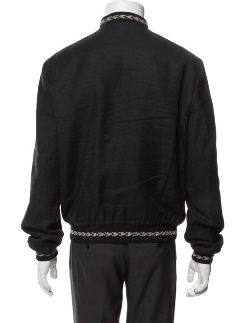 Saint Laurent 2017 Silk Bomber Jacket