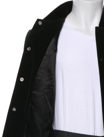 Saint Laurent 2022 Signature Logo Bomber Jacket