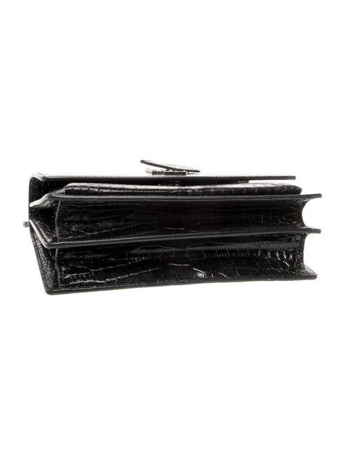 Saint Laurent Embossed Leather Sunset Medium