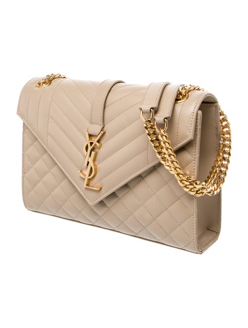 Saint Laurent Quilted Envelope Medium