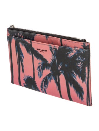 Saint Laurent Nylon Clutch