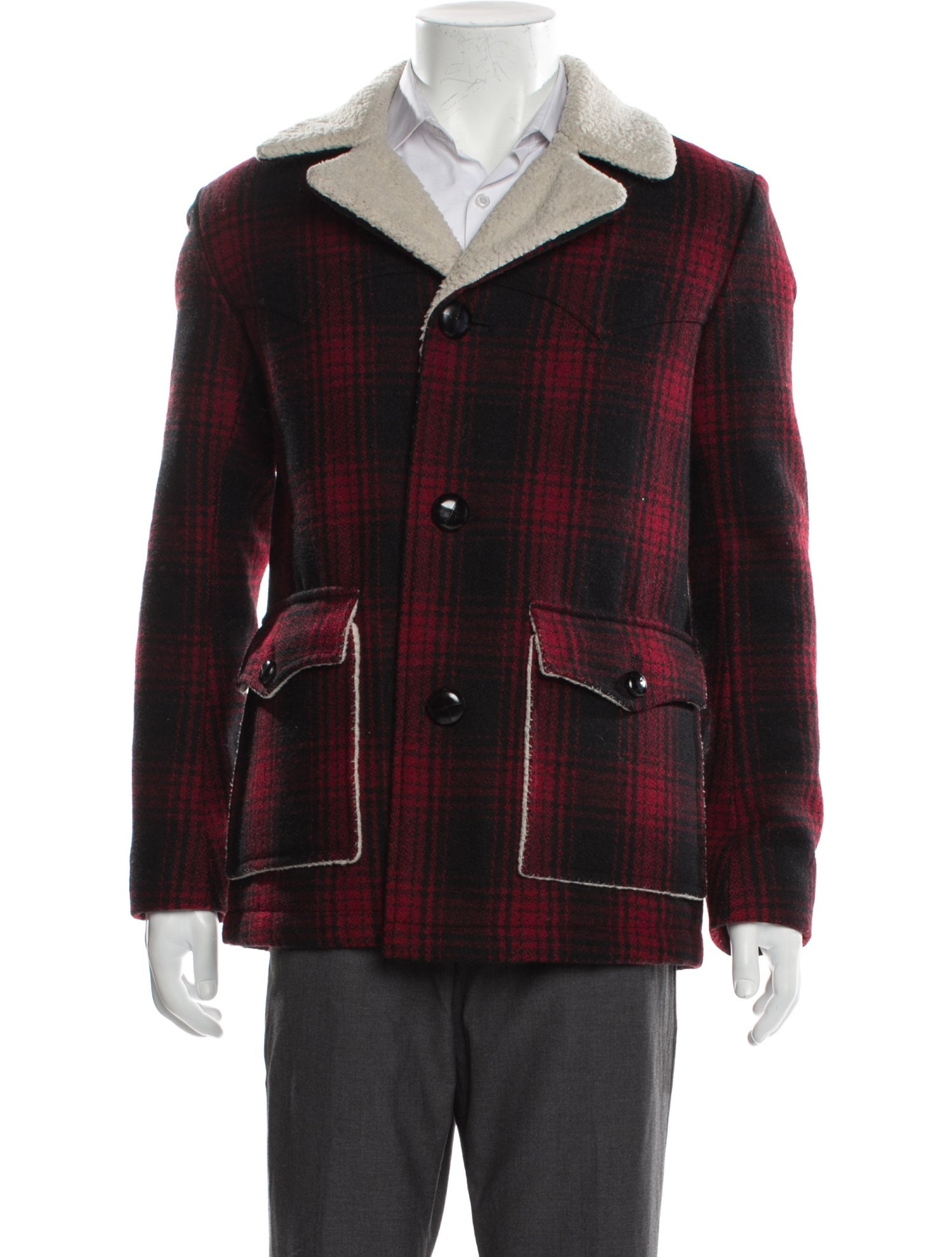 Saint Laurent 2016 Wool Peacoat