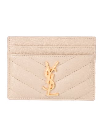 Saint Laurent 2025 Leather Wallet