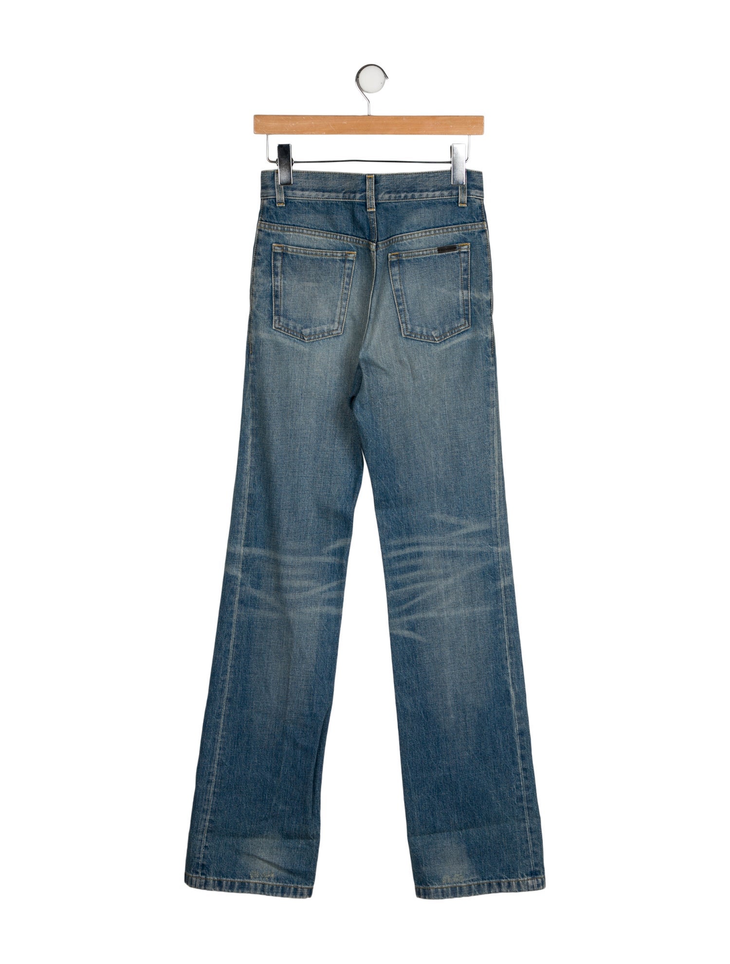 Saint Laurent 2022 Wide Leg Jeans