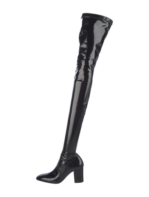 Saint Laurent Patent Leather Sock Boots