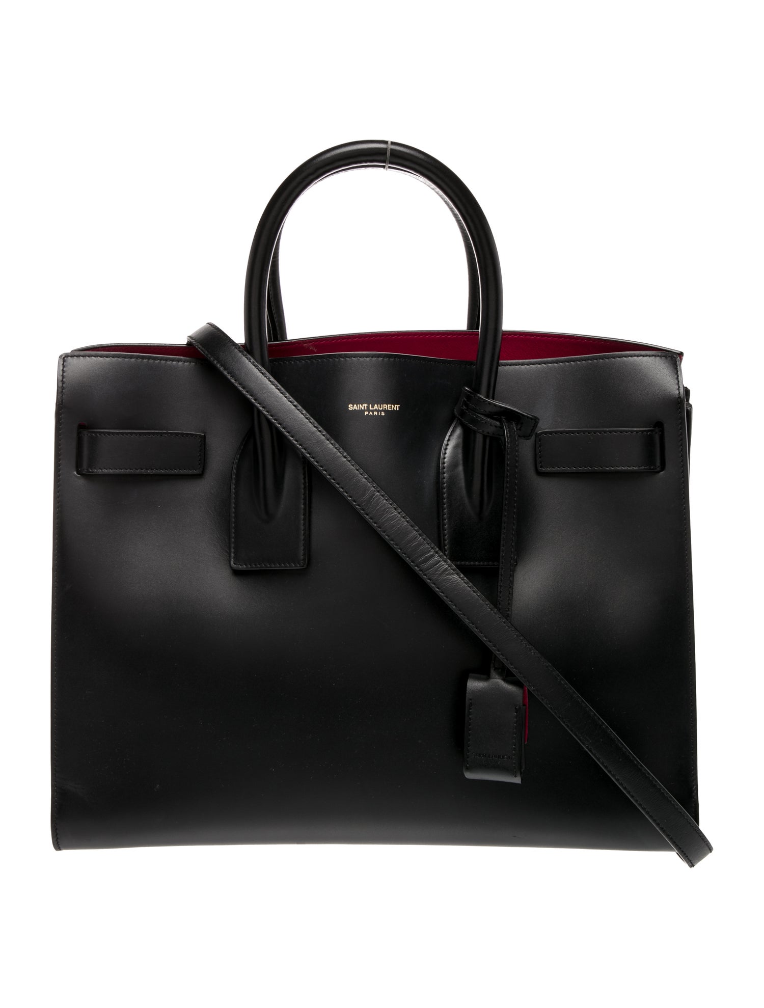 Saint Laurent Leather Sac De Jour Medium