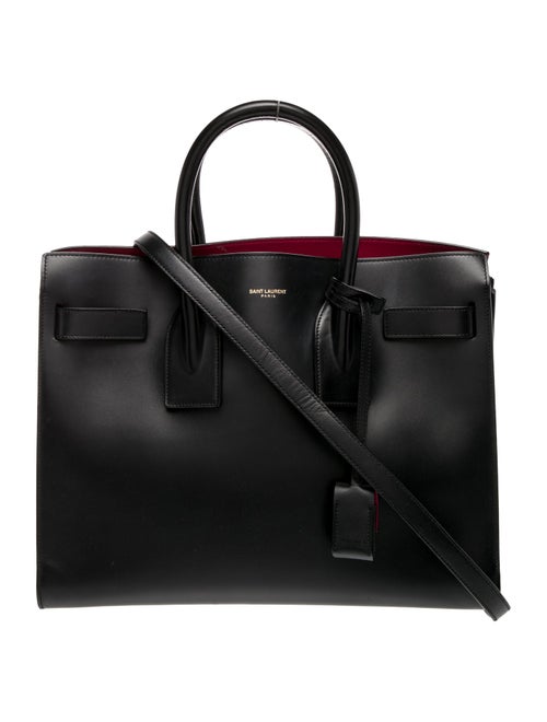 Saint Laurent Leather Sac De Jour Medium