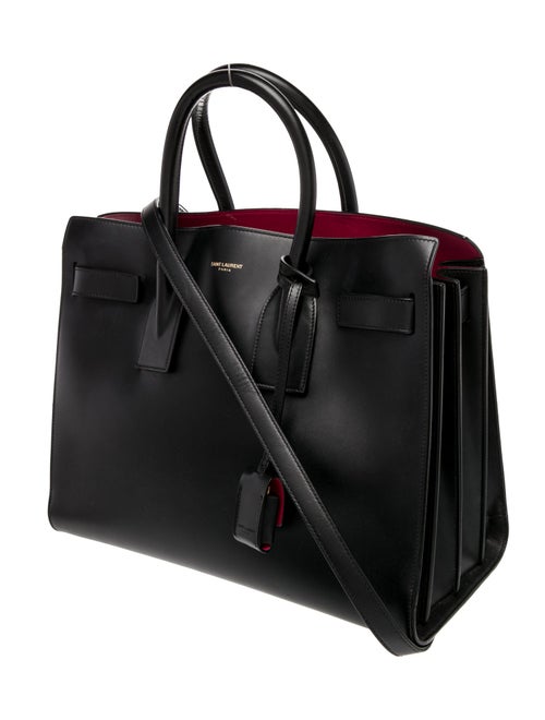 Saint Laurent Leather Sac De Jour Medium