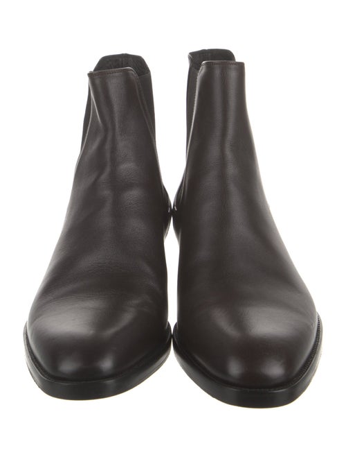 Saint Laurent Leather Chelsea Boots