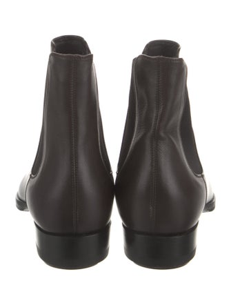 Saint Laurent Leather Chelsea Boots