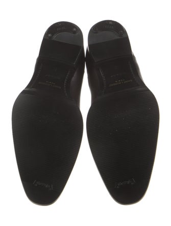 Saint Laurent Leather Chelsea Boots