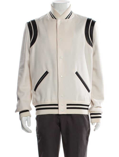 Saint Laurent 2021 Teddy Varsity Jacket