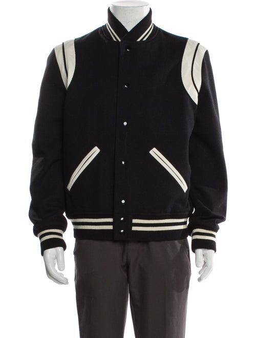 Saint Laurent 2022 Teddy Varsity Jacket