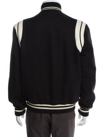Saint Laurent 2022 Teddy Varsity Jacket