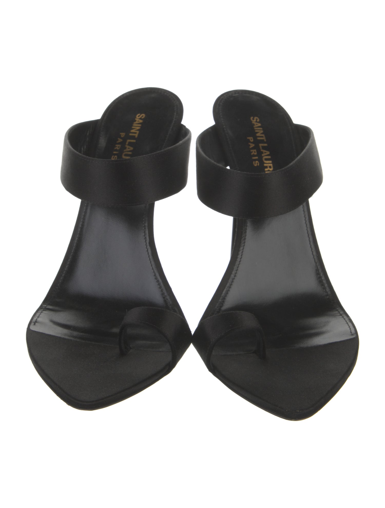 Saint Laurent Satin Slides