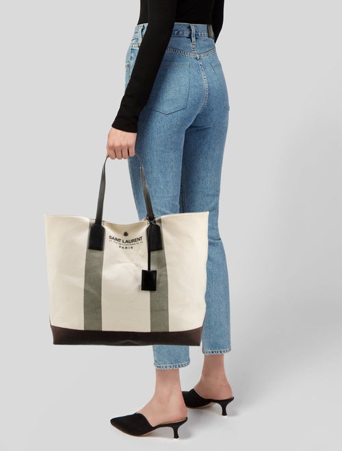 Saint Laurent Canvas Tote