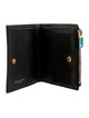 Saint Laurent 2021 Signature Logo Compact Wallet
