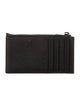 Saint Laurent 2020 Cassandre Zipped Fragments Card Case Wallet