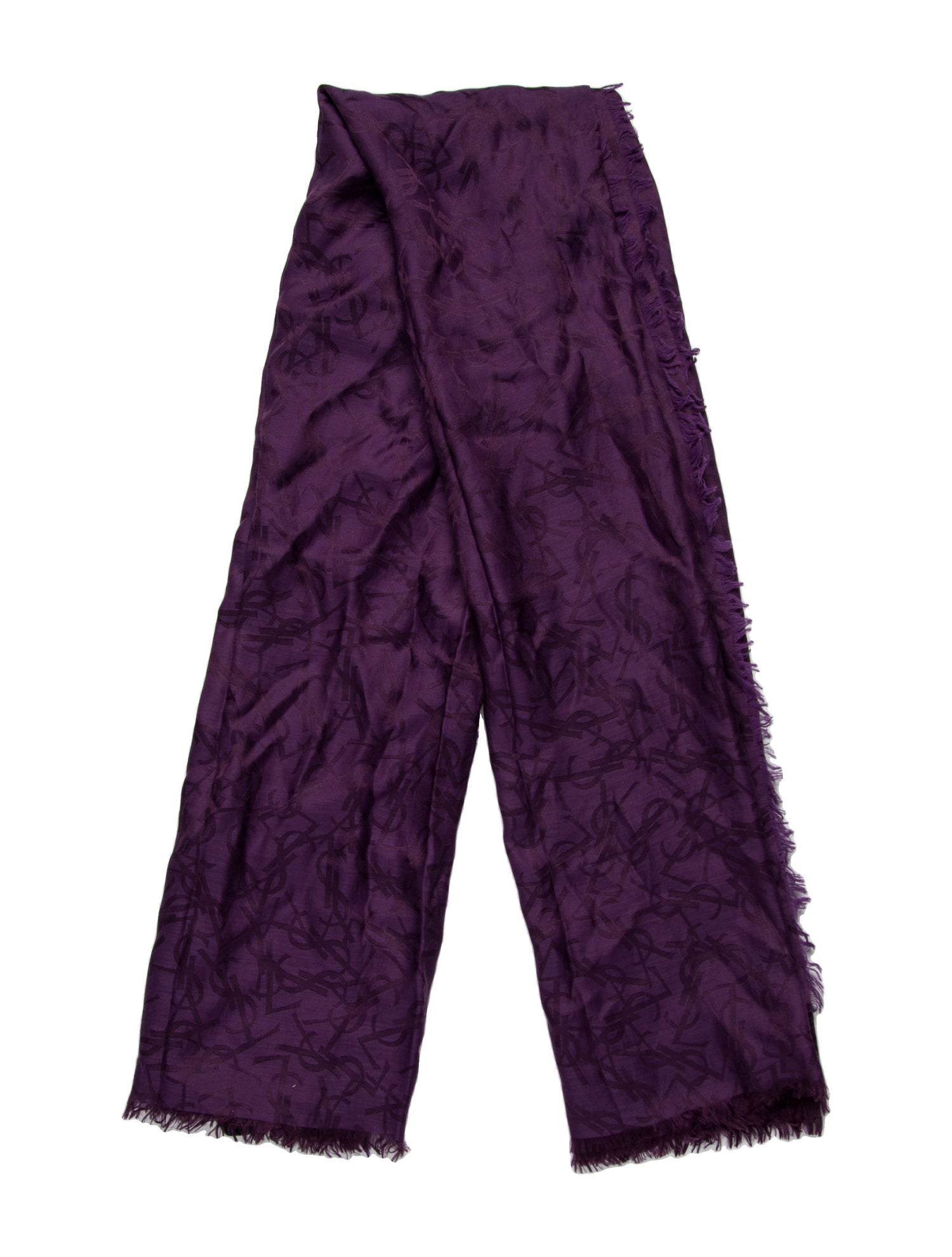 Saint Laurent Silk Shawl