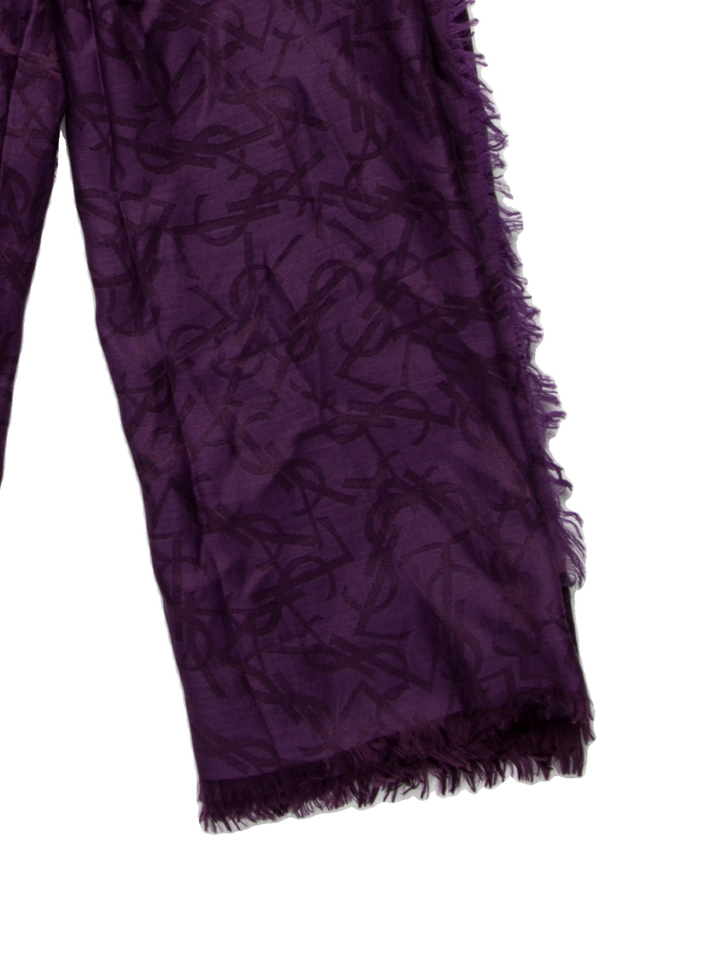 Saint Laurent Silk Shawl