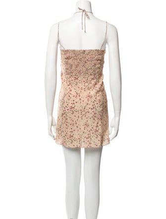 Saint Laurent Silk Mini Dress