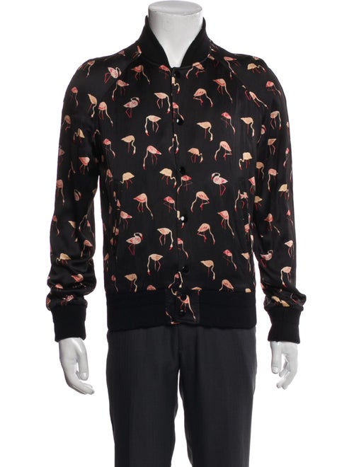 Saint Laurent 2017 Printed Bomber Jacket